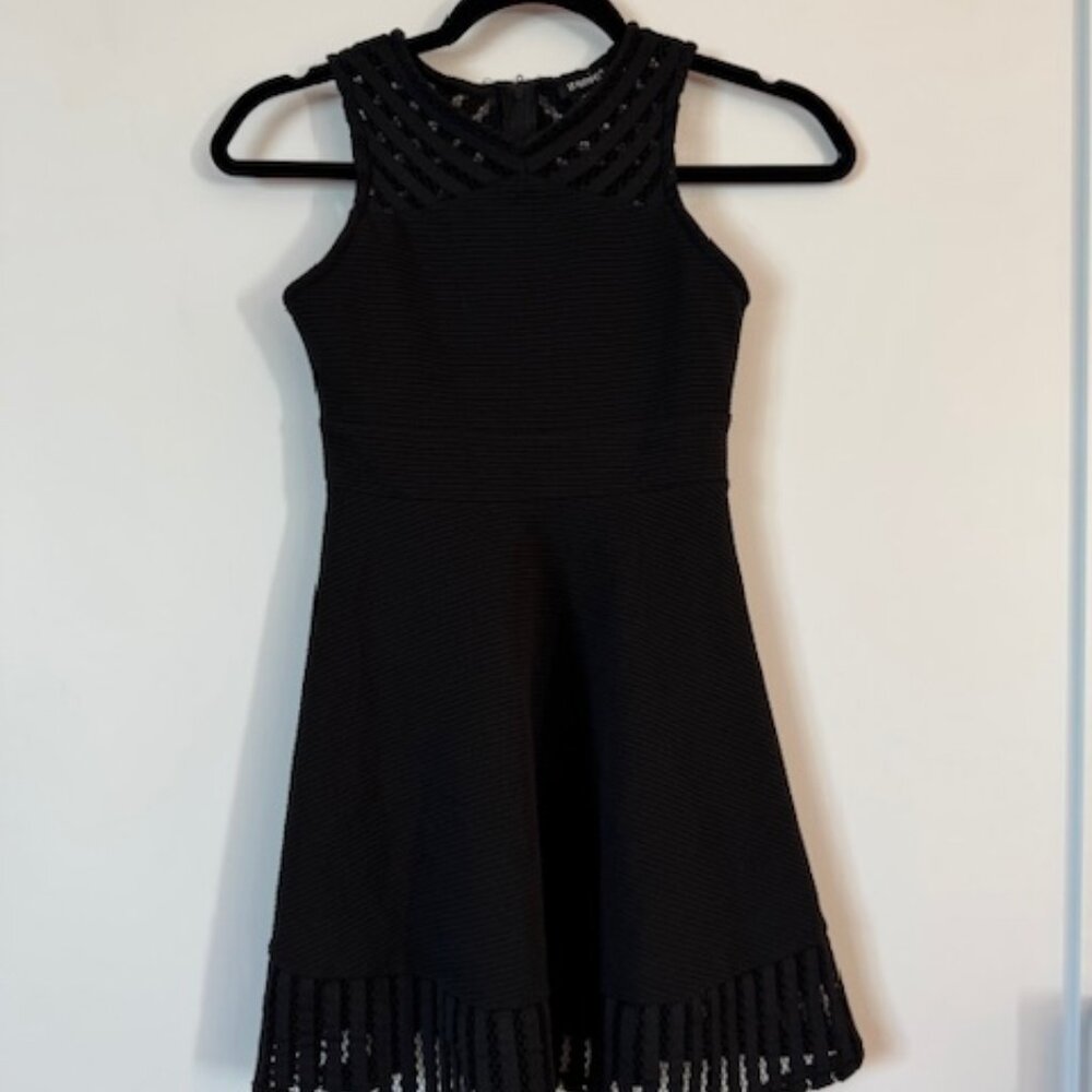 Zunie Girls Black Mini Dress